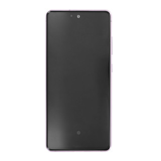 Szkło i ekran LCD do Samsunga Galaxy S20 FE / S20 Lite / SM-G780, oryginalny, fioletowe