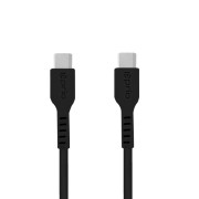 Kabel do transmisji danych z USB-C 2.0 na USB-C 2.0 Power Delivery, 100 W, czarny, 1,2 m