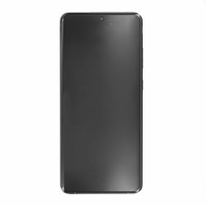 Szkło i ekran LCD do Samsunga Galaxy S20 Ultra / S20 Ultra 5G / SM-G988, oryginalny, czarny