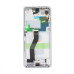 Szkło i ekran LCD do Samsunga Galaxy S21 Ultra 5G / SM-G998, oryginalny, srebrne