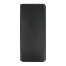 Szkło i ekran LCD do Samsunga Galaxy S21 Ultra 5G / SM-G998, oryginalny, czarny