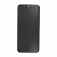 Szkło i ekran LCD do Xiaomi Poco F3, oryginalny (OEM), niebieskie