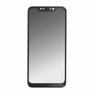 Szkło i ekran LCD do Xiaomi Poco F1, oryginalny (OEM), czarny