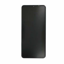 Szkło i ekran LCD do Samsunga Galaxy A12 / SM-A125, Oryginał (OEM), Czarny