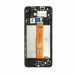 Szkło i ekran LCD do Samsunga Galaxy A12 / SM-A125, Oryginał (OEM), Czarny