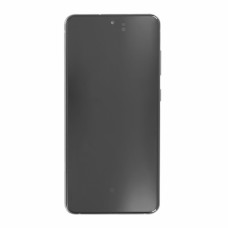 Szkło i ekran LCD do Samsunga Galaxy S21 FE 5G / SM-G990, oryginalny, czarny
