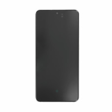 Szkło i ekran LCD do Samsunga Galaxy S21 FE 5G / SM-G990, oryginalny, białe