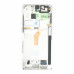 Szkło i ekran LCD do Samsunga Galaxy S22 Ultra / SM-G908, oryginalny, białe