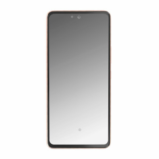 Szkło i ekran LCD do Samsunga Galaxy A53 5G / SM-A536, oryginalny, pomarańczowe