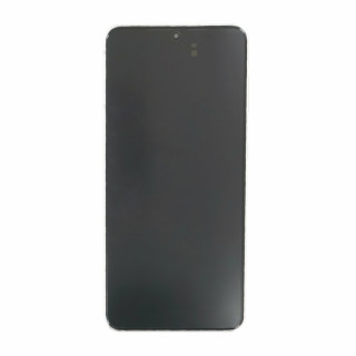 Szkło i ekran LCD do Samsunga Galaxy S21 5G / SM-G991, oryginalny, białe