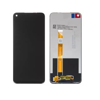 Szkło i ekran LCD do Oppo A54 4G, oryginalny (OEM), bez ramki