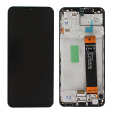Szkło i ekran LCD do Samsunga Galaxy A23 / SM-A235, oryginalny, czarny