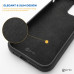 Silikonowe etui do Apple iPhone 11 Pro Max, czarne Silikonowe etui do Apple iPhone 11 Pro Max, czarne