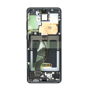 Szkło i ekran LCD do Samsunga Galaxy S20 Plus / S20 Plus 5G / SM-G985 / SM-G986, oryginalny, czarny