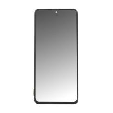 Szkło i ekran LCD do Samsunga Galaxy A71 / SM-A715, Oryginał (OEM), Czarny