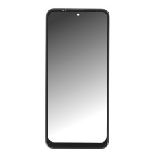 Szkło i ekran LCD do Motoroli Moto E30, oryginalny (OEM), czarny