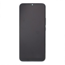 Szkło i ekran LCD do Xiaomi Mi 10 Lite 5G, Oryginał (OEM), Czarny