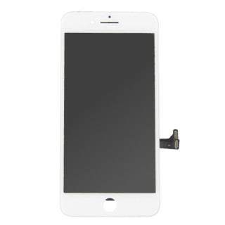 Szkło i ekran LCD do Apple iPhone 8 Plus, białe