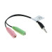 Kabel do podłączenia mikrofonu i słuchawek do Sony Playstation 4 / Microsoft XBOX One