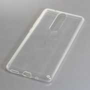 Silikonowe etui do telefonu Nokia 5.1 Przezroczyste