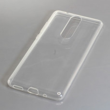 Silikonowe etui do telefonu Nokia 5.1 Przezroczyste