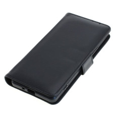 Etui z klapką ze sztucznej skóry do Sony Xperia 1 II, czarne