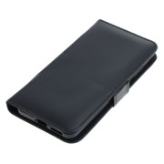 Skórzane etui z klapką z PU do Huawei P40 Pro w kolorze czarnym