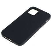 Silikonowe etui do Apple iPhone 12 Mini, czarne