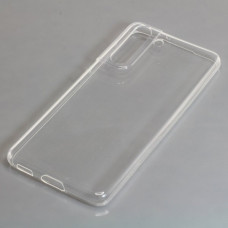 Silikonowe etui do Samsunga Galaxy S21 5G, przezroczyste