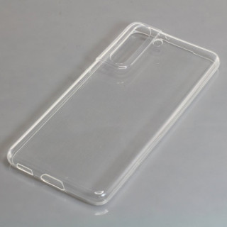Silikonowe etui do Samsunga Galaxy S21 5G, przezroczyste