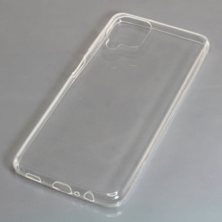 Silikonowe etui do Samsunga Galaxy A12, przezroczyste