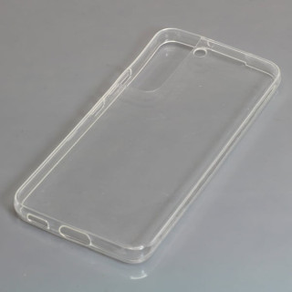 Silikonowe etui do Samsunga Galaxy S22, przezroczyste