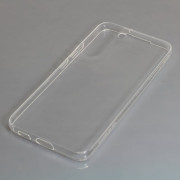 Silikonowe etui do Samsunga Galaxy S22 Plus, przezroczyste