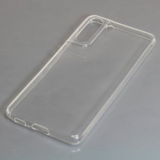 Silikonowe etui do Samsunga Galaxy S21 FE, przezroczyste