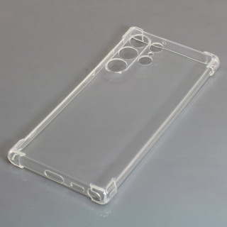 Silikonowe etui do Samsunga Galaxy S22 Ultra, przezroczyste
