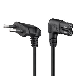Kabel zasilający do zasilaczy ze złączem 2-pinowym C7, 3m Kabel zasilający do zasilaczy ze złączem 2-pinowym C7, 3m