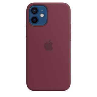 Silikonowe etui do Apple iPhone 12 Mini, plum, oryginalne