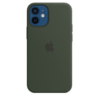 Silikonowe etui do Apple iPhone 12 Mini, cypress green, oryginalne