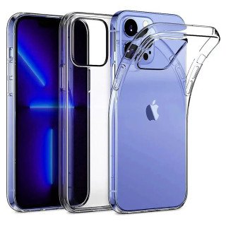 Silikonowe etui do Apple iPhone 16 Pro Max, przezroczyste