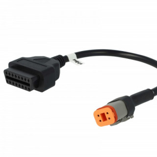 Przejściówka z Harley Davidson 4-pin na OBD2