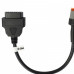 Przejściówka z Harley Davidson 4-pin na OBD2