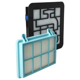 Zestaw filtrów do Philips PowerPro Compact FC9331 / FC9332 / FC9333 Zestaw filtrów do Philips PowerPro Compact FC9331 / FC9332 / FC9333