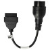 Adapter z Iveco 38-pin na OBD2 Adapter z Iveco 38-pin na OBD2