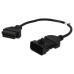 Adapter z Opla 10-pin na OBD2 Adapter z Opla 10-pin na OBD2