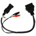 Adapter z Alfa Romeo / Fiat / Lancia 3-pinowy na OBD2 Adapter z Alfa Romeo / Fiat / Lancia 3-pinowy na OBD2