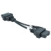 Adapter z Hyundai/Mitsubishi 12-pin na OBD2 Adapter z Hyundai/Mitsubishi 12-pin na OBD2