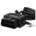 Adapter / ładowarka z OBD2 na mini-USB do aparatów, nawigacji GPS i smartfonów, 3,5m Adapter / ładowarka z OBD2 na mini-USB do aparatów, nawigacji GPS i smartfonów, 3,5m