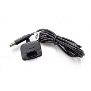 Kabel USB do transmisji danych do kontrolera Microsoft XBOX 360, czarny