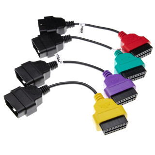 Adapter z Alfa Romeo / Fiat / Lancia 16-pin na OBD2, MultiECUScan Adapter z Alfa Romeo / Fiat / Lancia 16-pin na OBD2, MultiECUScan