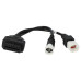 Adapter z 3-pinowego / 4-pinowego złącza Yamaha na OBD2